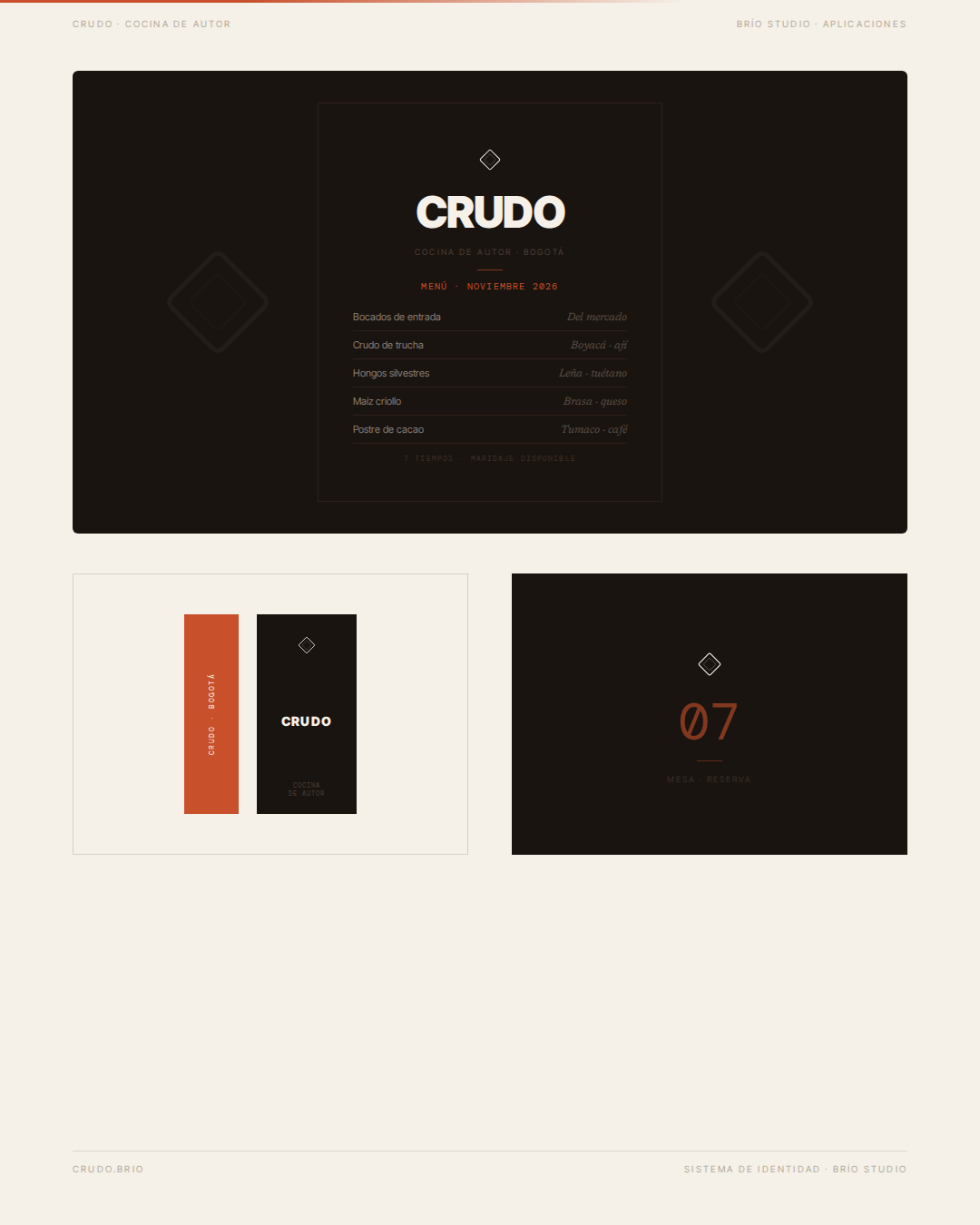 Crudo aplicaciones